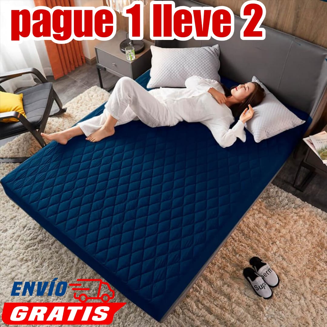 Protector de Colchón – Pack 2 + 4 Fundas de Almohada