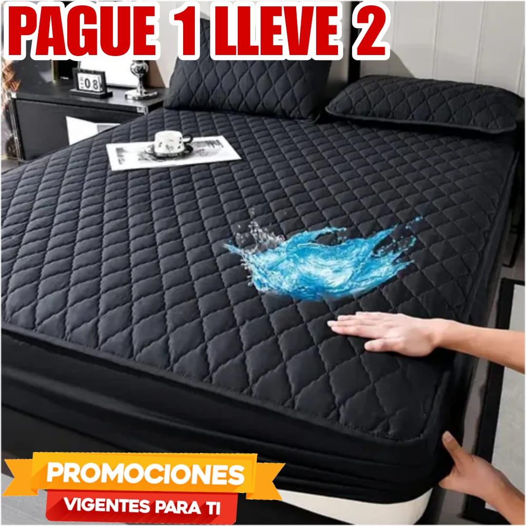 Protector de Colchón – Pack 2 + 4 Fundas de Almohada