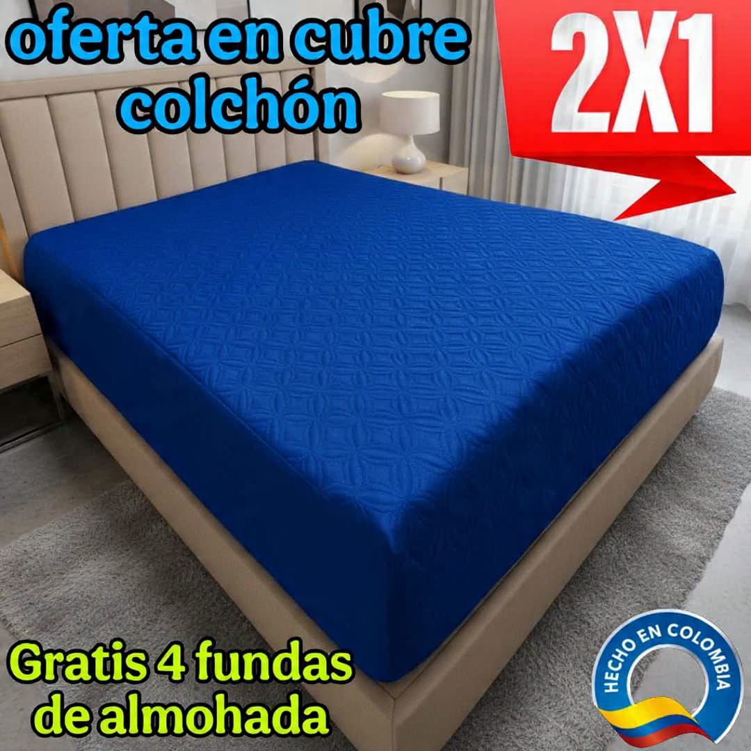 Protector de Colchón – Pack 2 + 4 Fundas de Almohada